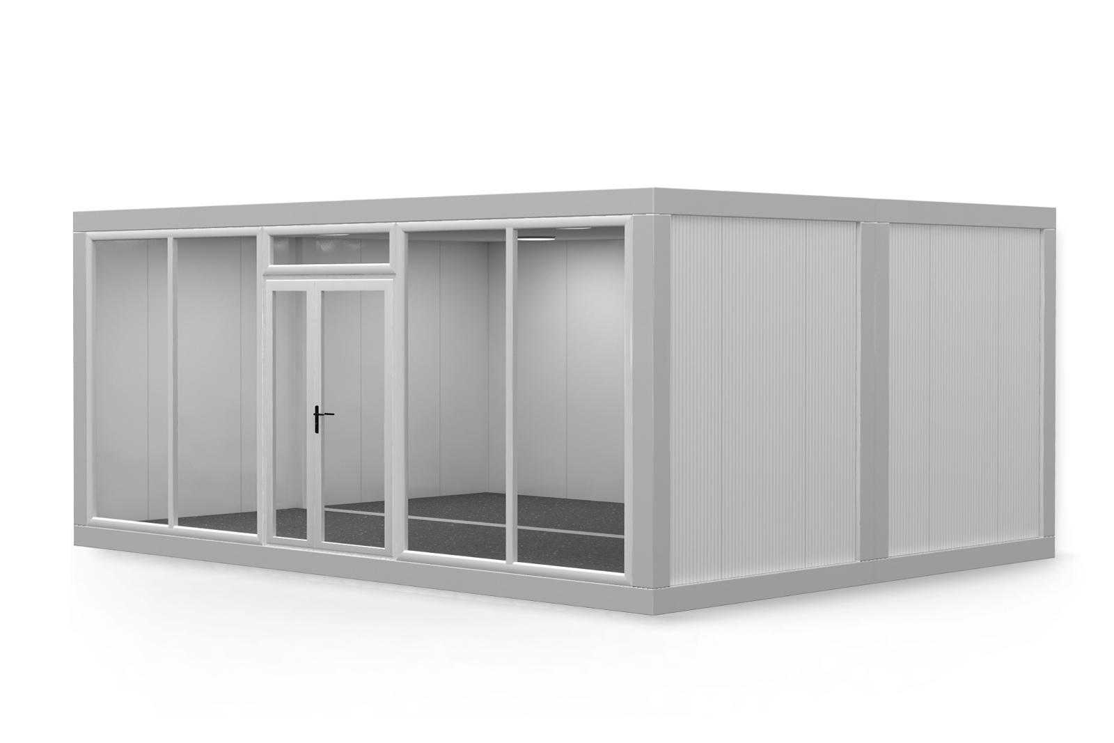 Container Comercial 6x4.8m White ContainerMod