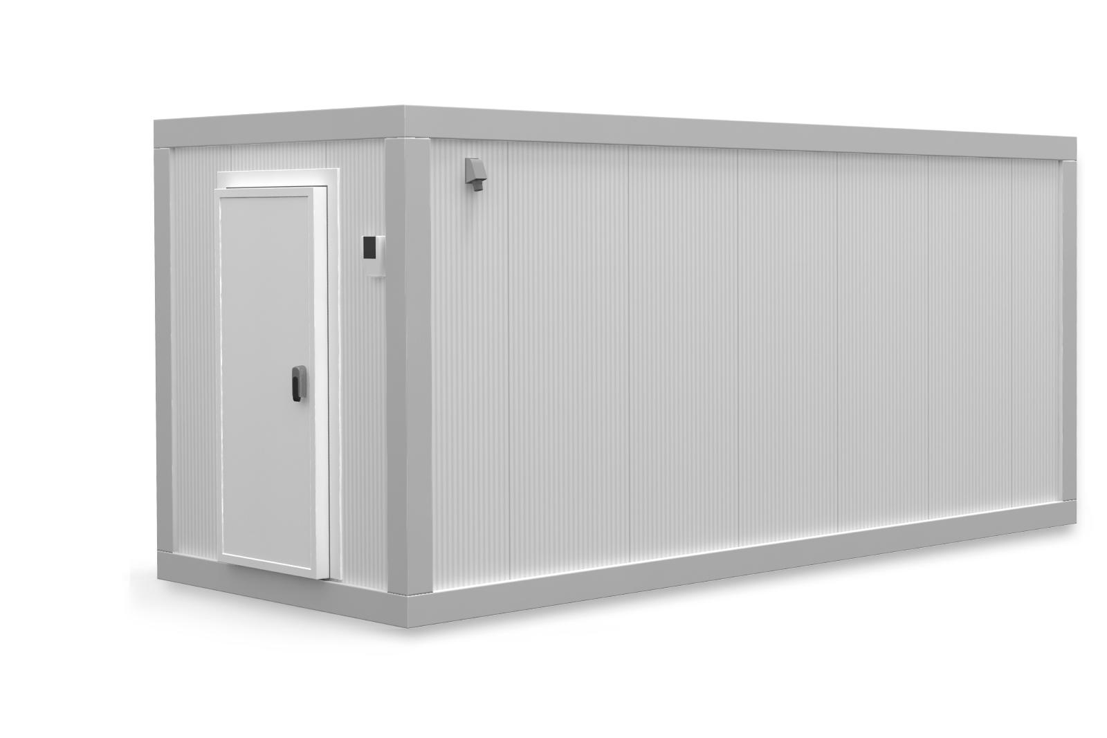 Container Frigorific Refrigerare 6m White ContainerMod