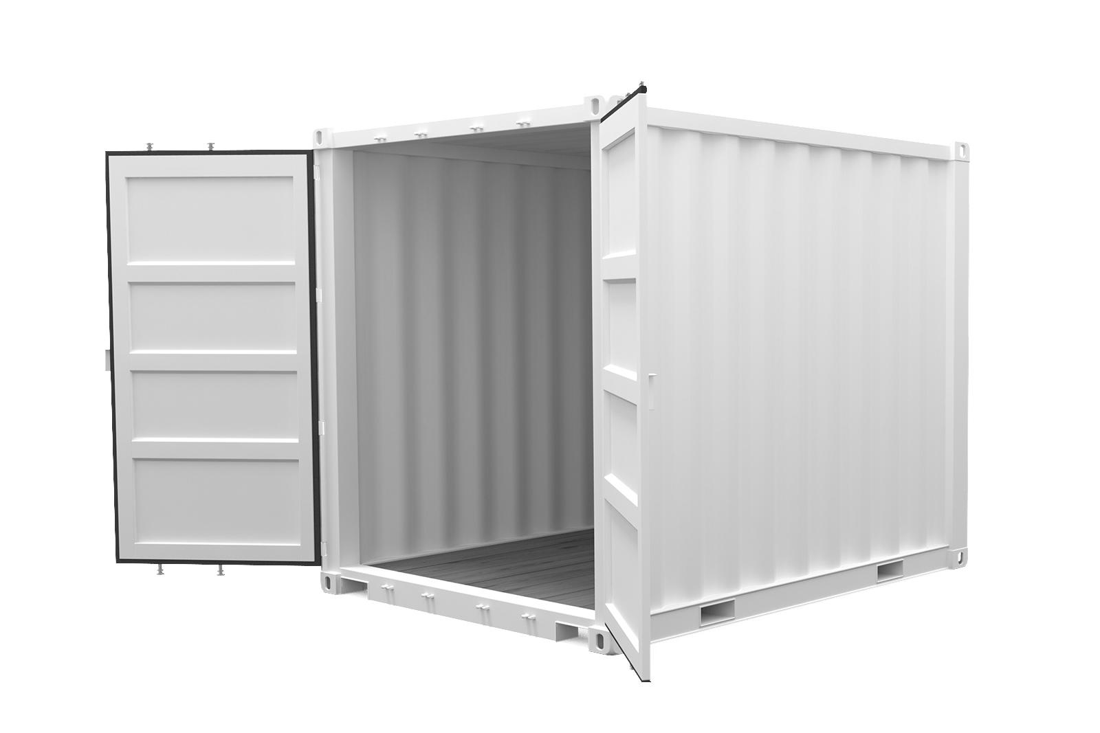 Container Maritim 10' White ContainerMod