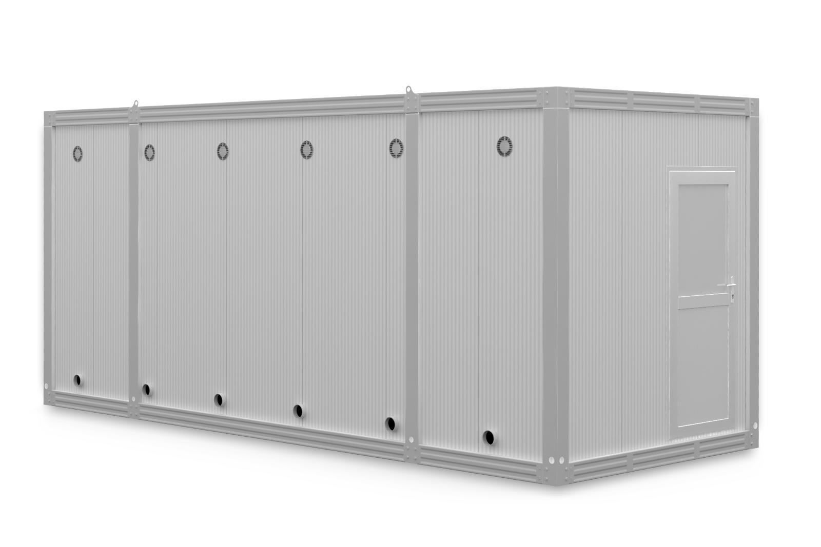 Container Sanitar 6m cu 6 WC  White ContainerMod