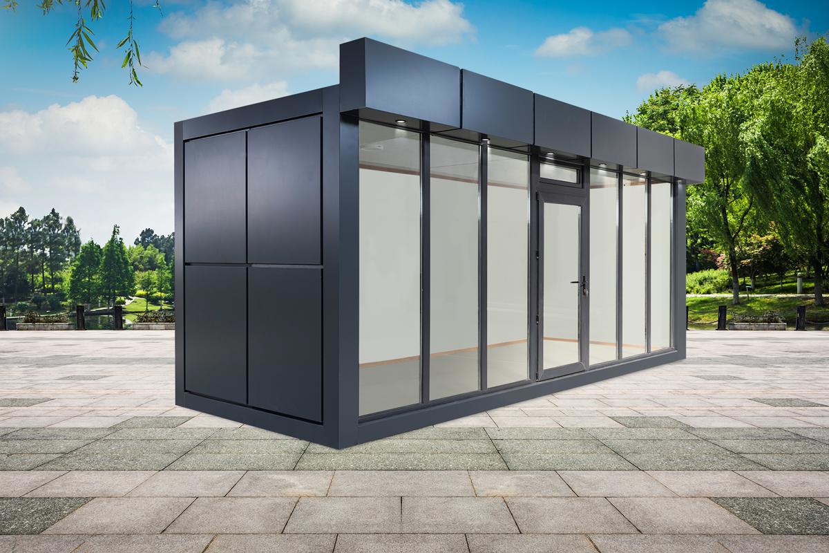 Showroom Containers – presentation of products