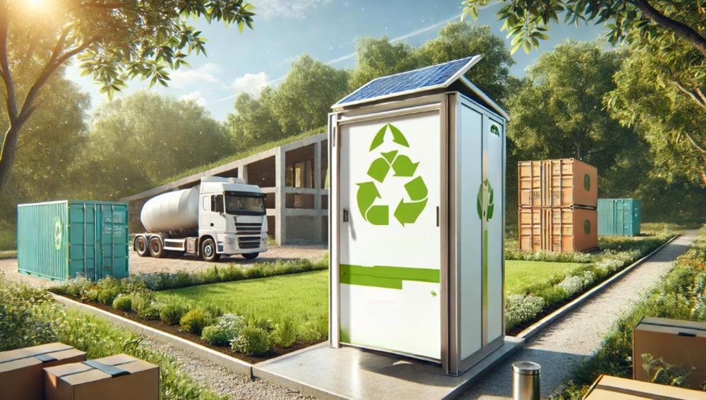 Toaleta ecologica Containermod: Sustenabilitate pentru nevoile tale sanitare